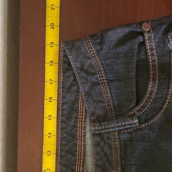 Avenue Sz 18 dark blue boot cut jeans - Picture 9 of 14